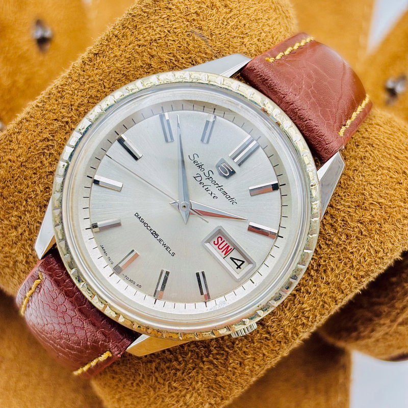 Seiko Seiko - Sportsmatic Deluxe 氷影 – Hyōei – Icy Reflection - No reserve price - 7606-7971 - Men - 1964 vintage watch - image 7