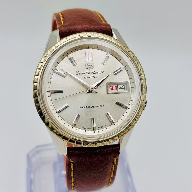 Seiko Seiko - Sportsmatic Deluxe 氷影 – Hyōei – Icy Reflection - No reserve price - 7606-7971 - Men - 1964 vintage watch - image 2