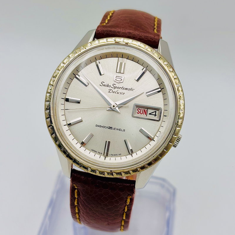 Seiko Seiko - Sportsmatic Deluxe 氷影 – Hyōei – Icy Reflection - No reserve price - 7606-7971 - Men - 1964 vintage watch - image 1