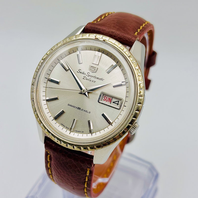 Seiko Seiko - Sportsmatic Deluxe 氷影 – Hyōei – Icy Reflection - No reserve price - 7606-7971 - Men - 1964 vintage watch - image 3