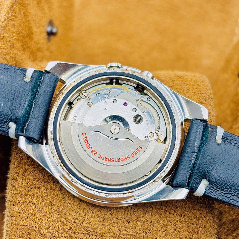Seiko Seiko - Sportsmatic Deluxe 鏡影 (Kyōei) – Mirror Shadow - No reserve price - 7606-7000 - Men - 1965 vintage watch - image 17