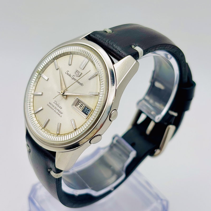 Seiko Seiko - Sportsmatic Deluxe 鏡影 (Kyōei) – Mirror Shadow - No reserve price - 7606-7000 - Men - 1965 vintage watch - image 20