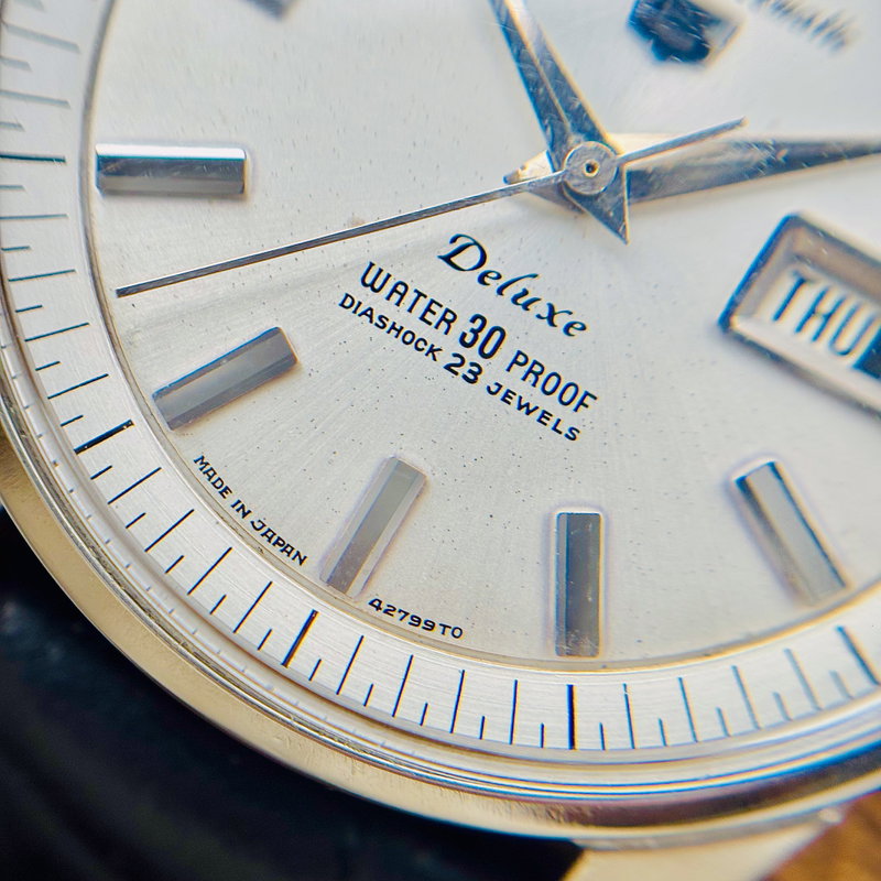 Seiko Seiko - Sportsmatic 5 Deluxe 雪羽 – Yukiba – Snow Feather - No reserve price - 7606-7991 - Men - 1965 vintage watch - image 8