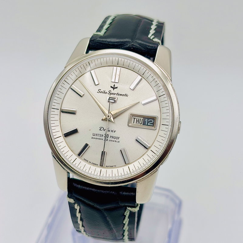 Seiko Seiko - Sportsmatic 5 Deluxe 雪羽 – Yukiba – Snow Feather - No reserve price - 7606-7991 - Men - 1965 vintage watch - image 19