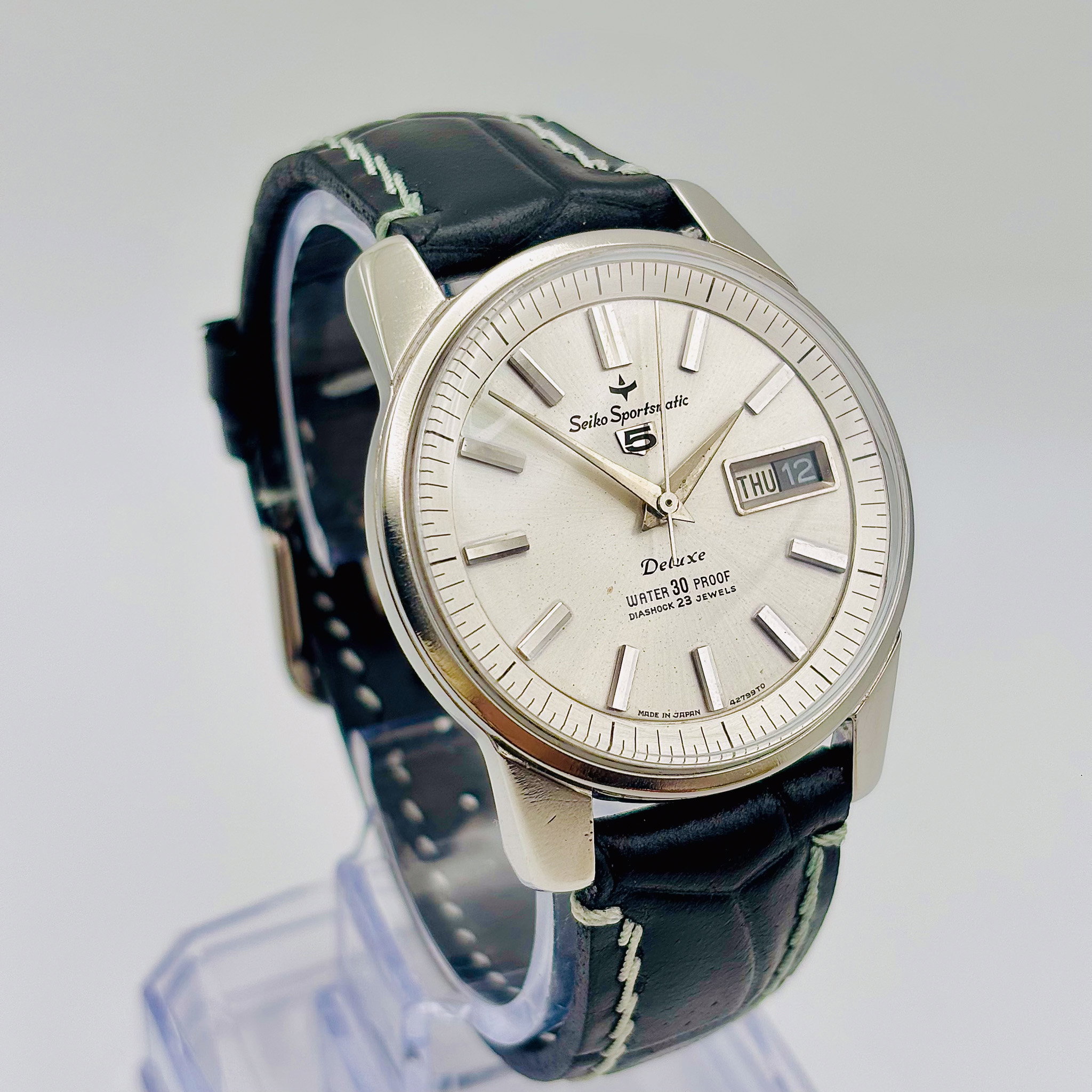 Seiko - Sportsmatic 5 Deluxe 雪羽 – Yukiba – Snow Feather - No reserve price - 7606-7991 - Men - 1965