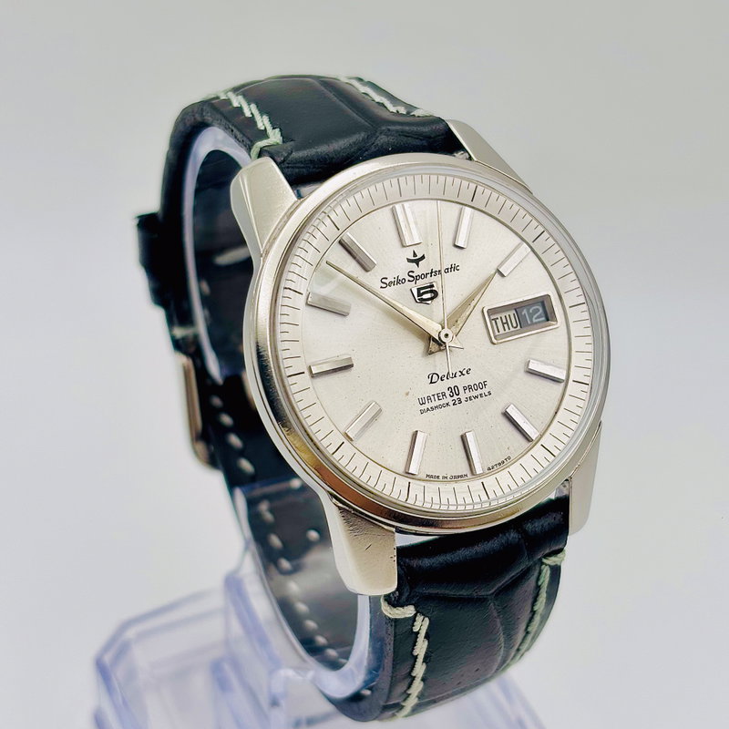 Seiko Seiko - Sportsmatic 5 Deluxe 雪羽 – Yukiba – Snow Feather - No reserve price - 7606-7991 - Men - 1965 vintage watch - image 1