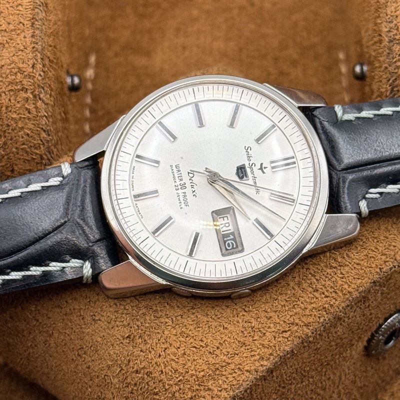 Seiko Seiko - Sportsmatic 5 Deluxe 雪羽 – Yukiba – Snow Feather - No reserve price - 7606-7991 - Men - 1965 vintage watch - image 29