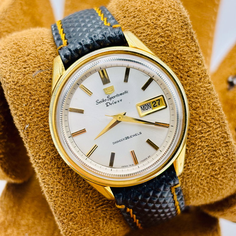 Seiko Seiko - Sportsmatic Deluxe - No reserve price - 7619-7010 - Men - 1966 vintage watch - image 2