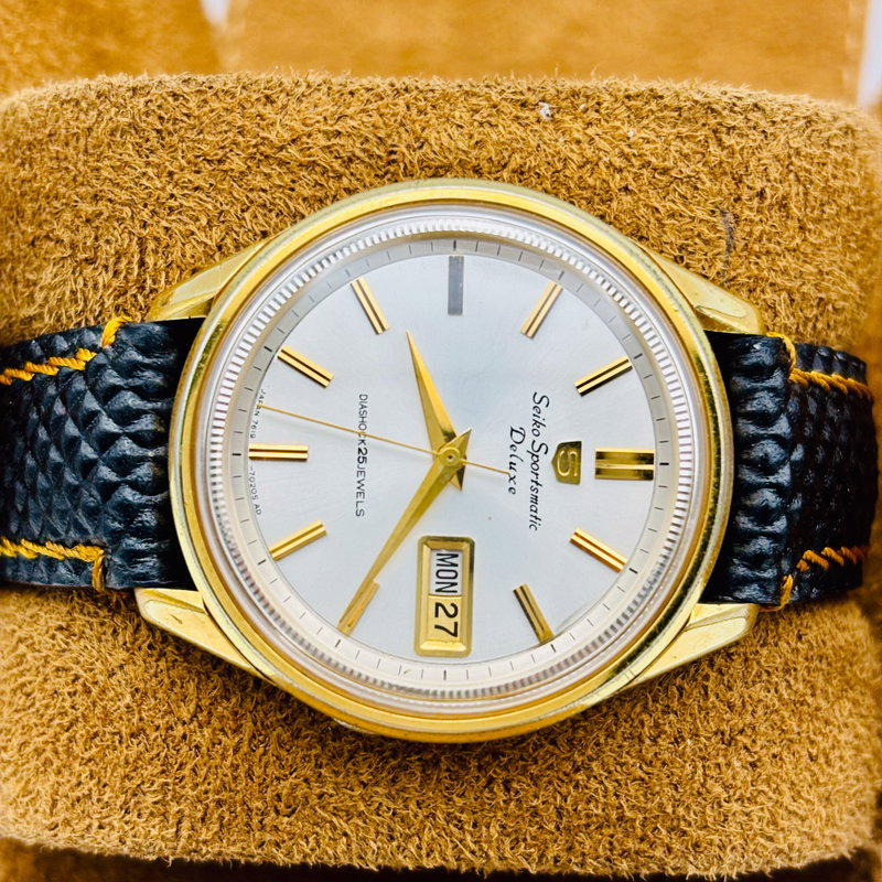 Seiko Seiko - Sportsmatic Deluxe - No reserve price - 7619-7010 - Men - 1966 vintage watch - image 4
