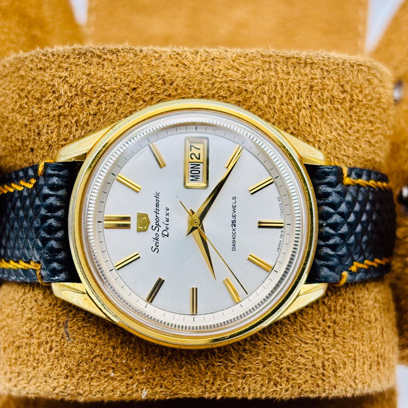 Seiko Seiko - Sportsmatic Deluxe - No reserve price - 7619-7010 - Men - 1966 vintage watch - image 5