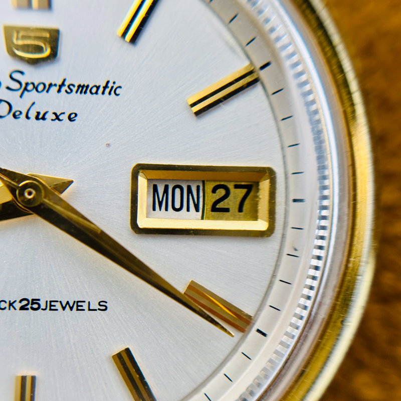 Seiko Seiko - Sportsmatic Deluxe - No reserve price - 7619-7010 - Men - 1966 vintage watch - image 7