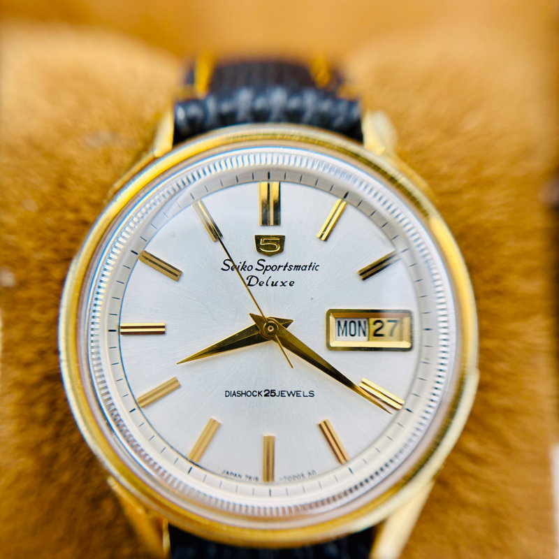 Seiko Seiko - Sportsmatic Deluxe - No reserve price - 7619-7010 - Men - 1966 vintage watch - image 9