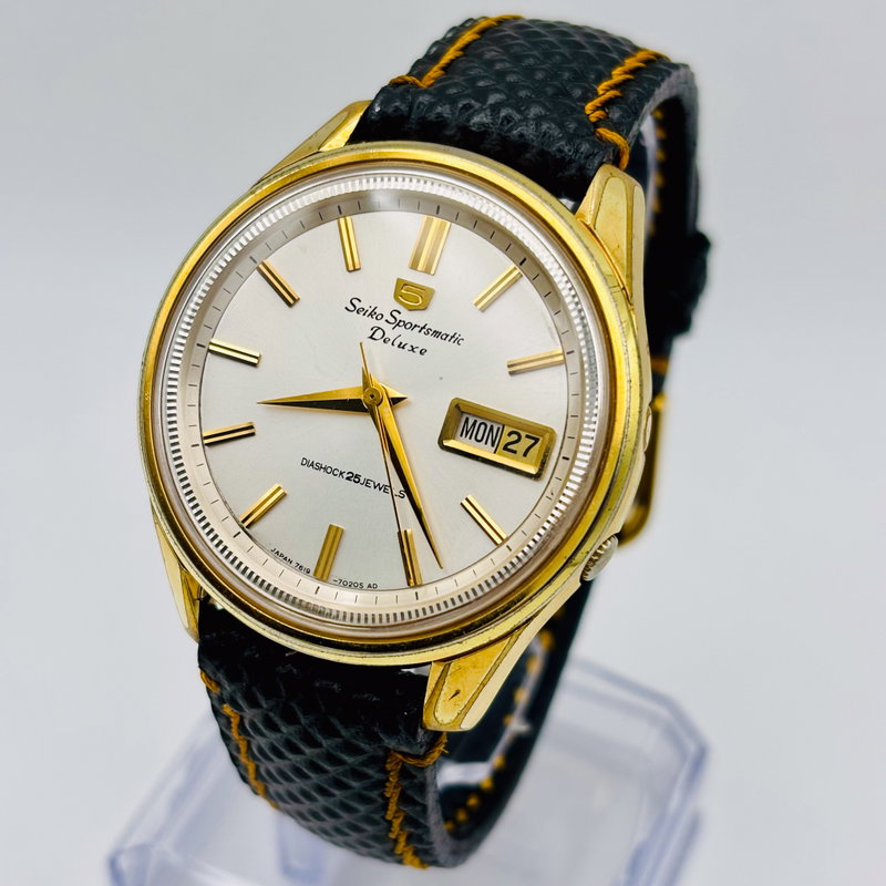 Seiko Seiko - Sportsmatic Deluxe - No reserve price - 7619-7010 - Men - 1966 vintage watch - image 25