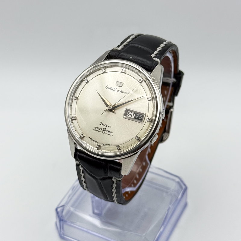 Seiko Seiko - Sportsmatic 5 Deluxe - Sin precio de reserva - 7606-7982 - Hombre - 1965 vintage watch - image 2