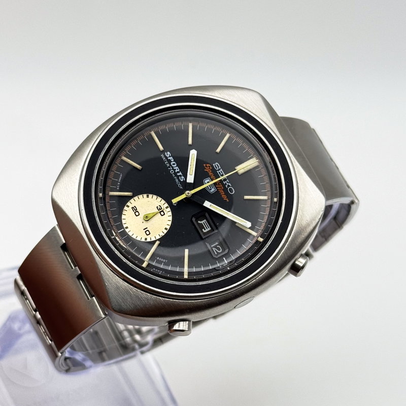 Seiko Seiko - Speedtimer Chronograph - No reserve price - 6139-8001 - Men - 1970 vintage watch - image 9