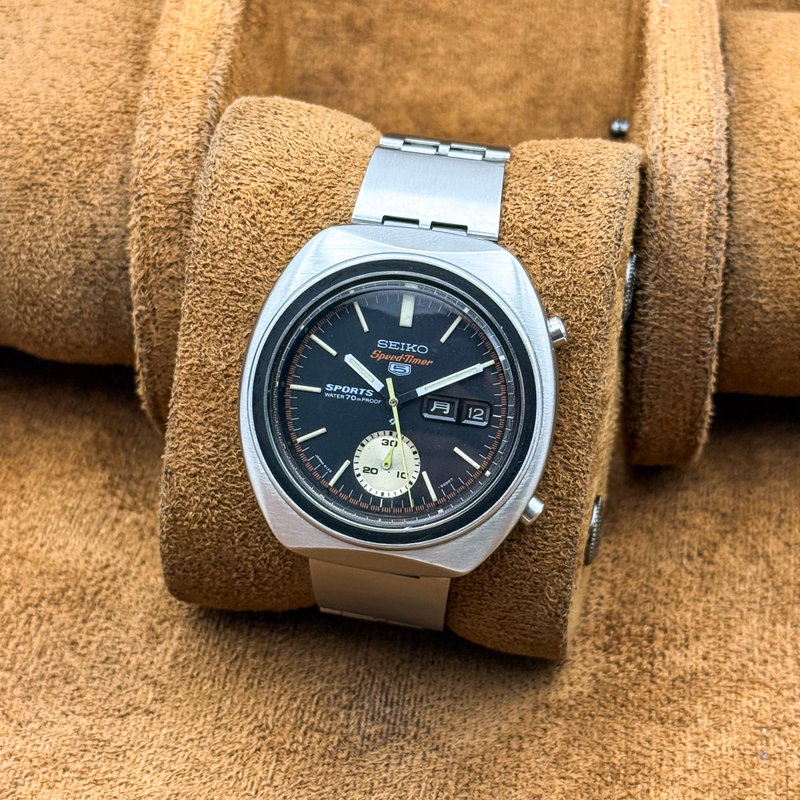 Seiko Seiko - Speedtimer Chronograph - No reserve price - 6139-8001 - Men - 1970 vintage watch - image 10