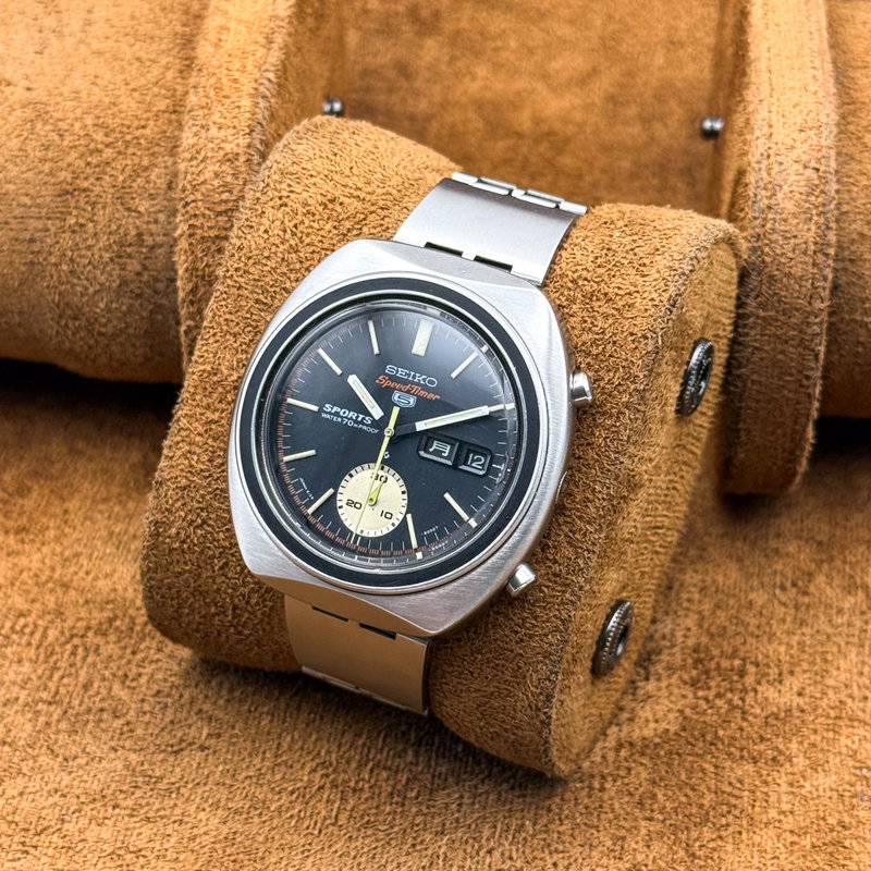 Seiko Seiko - Speedtimer Chronograph - No reserve price - 6139-8001 - Men - 1970 vintage watch - image 11