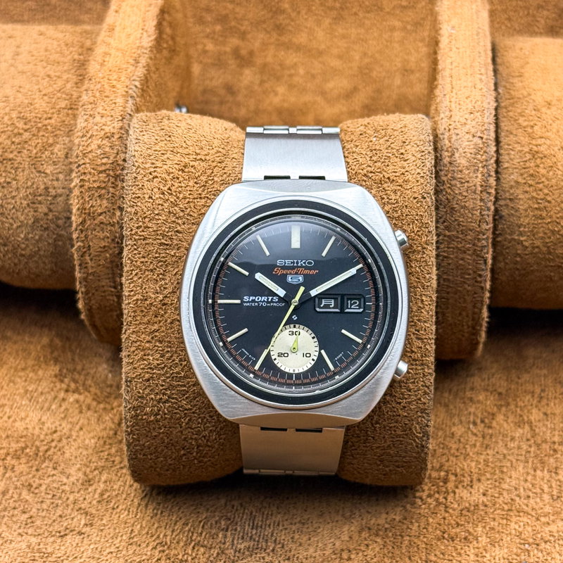 Seiko Seiko - Speedtimer Chronograph - No reserve price - 6139-8001 - Men - 1970 vintage watch - image 12
