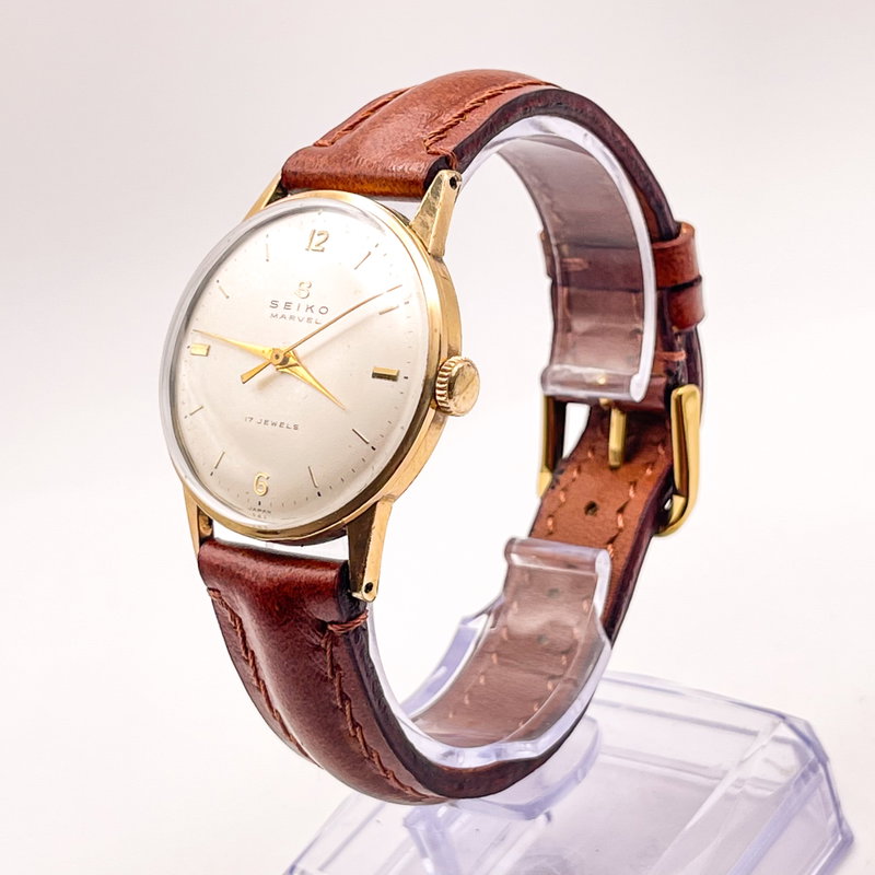 Seiko Seiko - Marvel "14K GOLD-FILLED" - No reserve price - 14033 M - Men - 1957 vintage watch - image 6