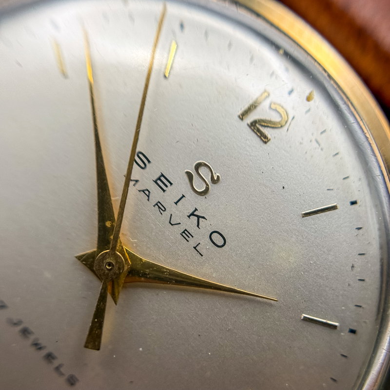Seiko Seiko - Marvel "14K GOLD-FILLED" - No reserve price - 14033 M - Men - 1957 vintage watch - image 20