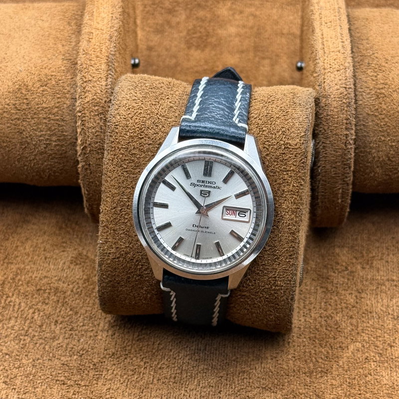 Seiko Seiko - Sportsmatic 5 Deluxe - No reserve price - 7619-7060 - Men - 1966 vintage watch - image 8