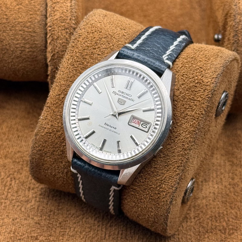 Seiko Seiko - Sportsmatic 5 Deluxe - No reserve price - 7619-7060 - Men - 1966 vintage watch - image 13