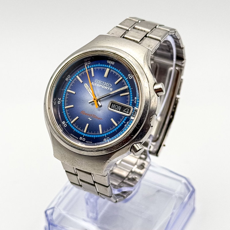 Seiko Seiko - Speedtimer Chronograph 時影 (Jikage) – Shadow of Time - 7015-8000 - Men - 1972 vintage watch - image 2
