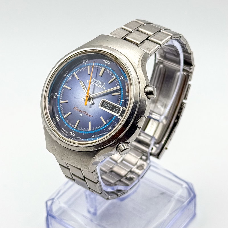 Seiko Seiko - Speedtimer Chronograph 時影 (Jikage) – Shadow of Time - 7015-8000 - Men - 1972 vintage watch - image 3