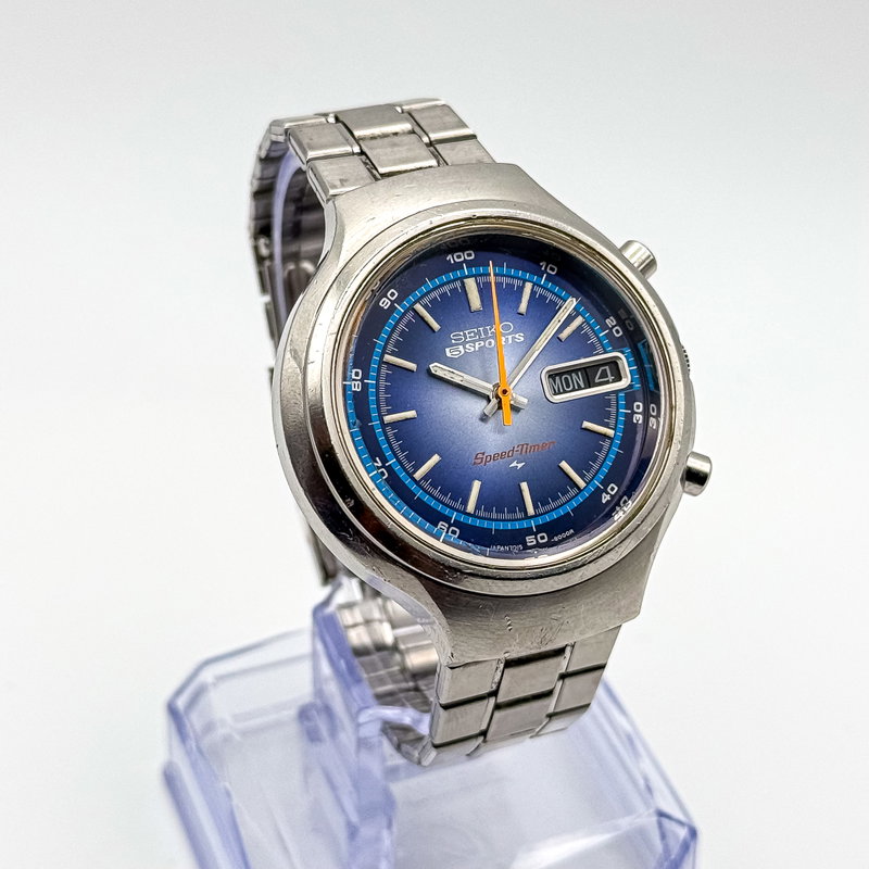 Seiko Seiko - Speedtimer Chronograph 時影 (Jikage) – Shadow of Time - 7015-8000 - Men - 1972 vintage watch - image 4