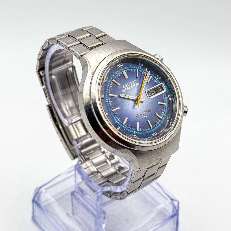 Seiko Seiko - Speedtimer Chronograph 時影 (Jikage) – Shadow of Time - 7015-8000 - Men - 1972 vintage watch - image 5