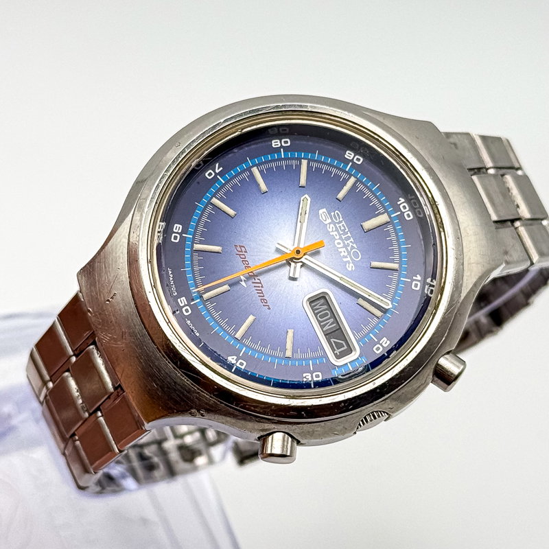 Seiko Seiko - Speedtimer Chronograph 時影 (Jikage) – Shadow of Time - 7015-8000 - Men - 1972 vintage watch - image 9