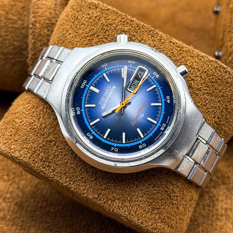 Seiko Seiko - Speedtimer Chronograph 時影 (Jikage) – Shadow of Time - 7015-8000 - Men - 1972 vintage watch - image 14