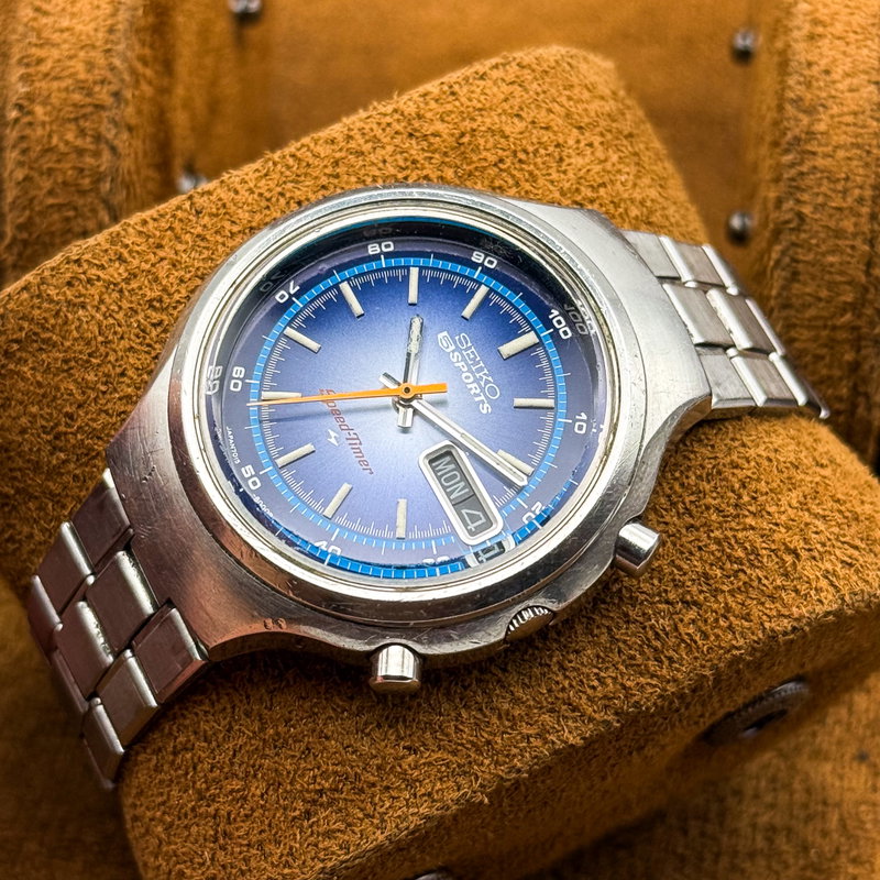Seiko Seiko - Speedtimer Chronograph 時影 (Jikage) – Shadow of Time - 7015-8000 - Men - 1972 vintage watch - image 16