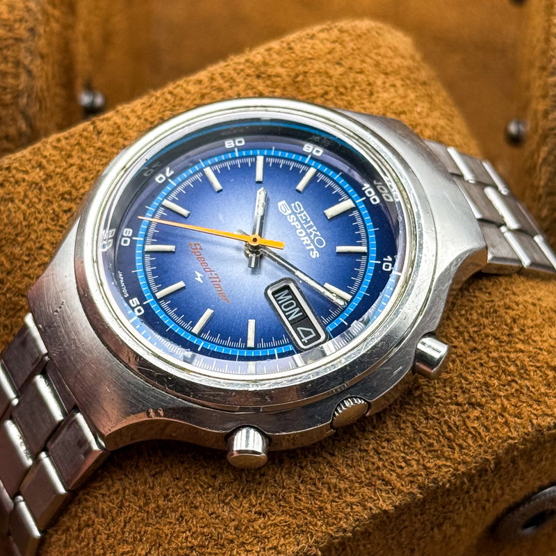 Seiko Seiko - Speedtimer Chronograph 時影 (Jikage) – Shadow of Time - 7015-8000 - Men - 1972 vintage watch - image 17