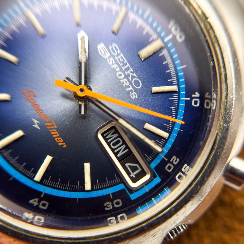 Seiko Seiko - Speedtimer Chronograph 時影 (Jikage) – Shadow of Time - 7015-8000 - Men - 1972 vintage watch - image 21