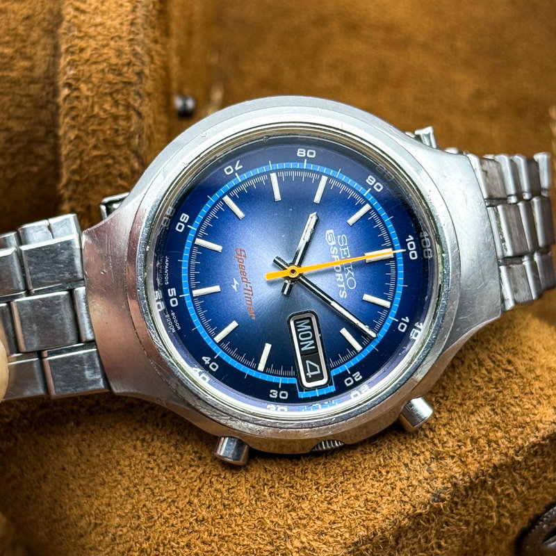 Seiko Seiko - Speedtimer Chronograph 時影 (Jikage) – Shadow of Time - 7015-8000 - Men - 1972 vintage watch - image 31