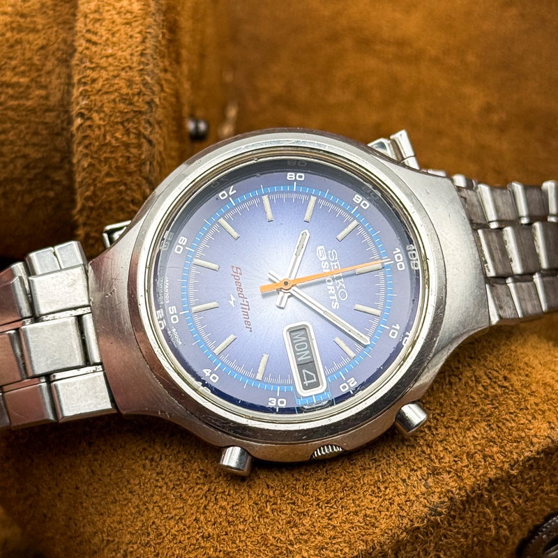 Seiko Seiko - Speedtimer Chronograph 時影 (Jikage) – Shadow of Time - 7015-8000 - Men - 1972 vintage watch - image 32