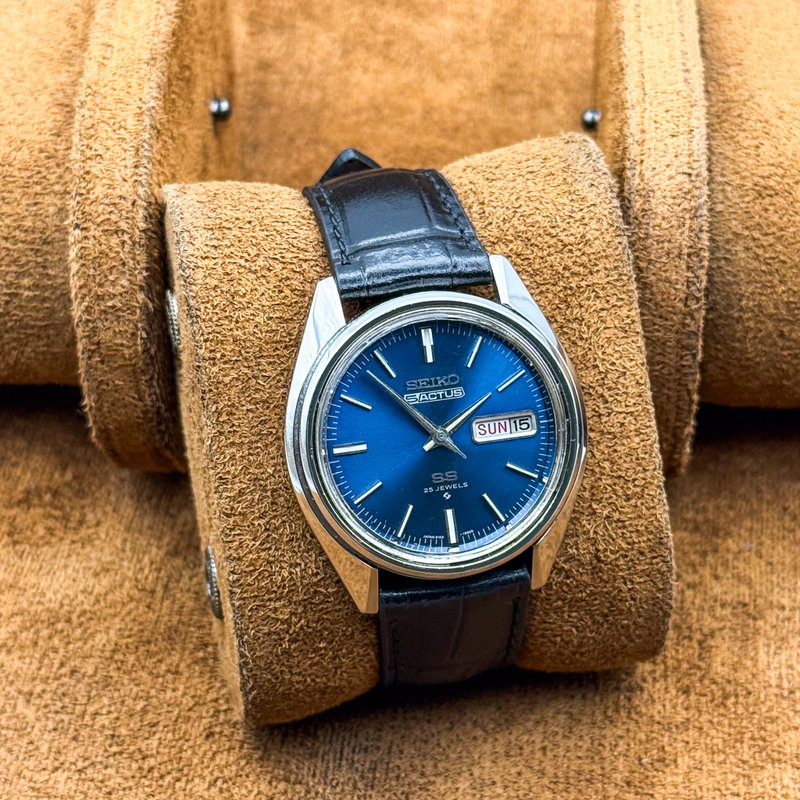 Seiko Seiko - 5 Actus SS 蒼星 (Sōsei) – Blue Star - No reserve price - 6106-7510 - Men - 1971 vintage watch - image 14