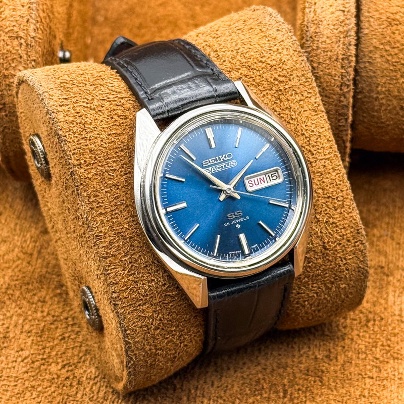 Seiko Seiko - 5 Actus SS 蒼星 (Sōsei) – Blue Star - No reserve price - 6106-7510 - Men - 1971 vintage watch - image 16