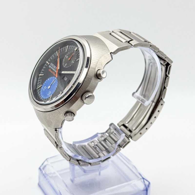 Seiko Seiko - 5 Sports Speed-Timer Chronograph - No reserve price - 6138-0010 - Men - 1970 vintage watch - image 3