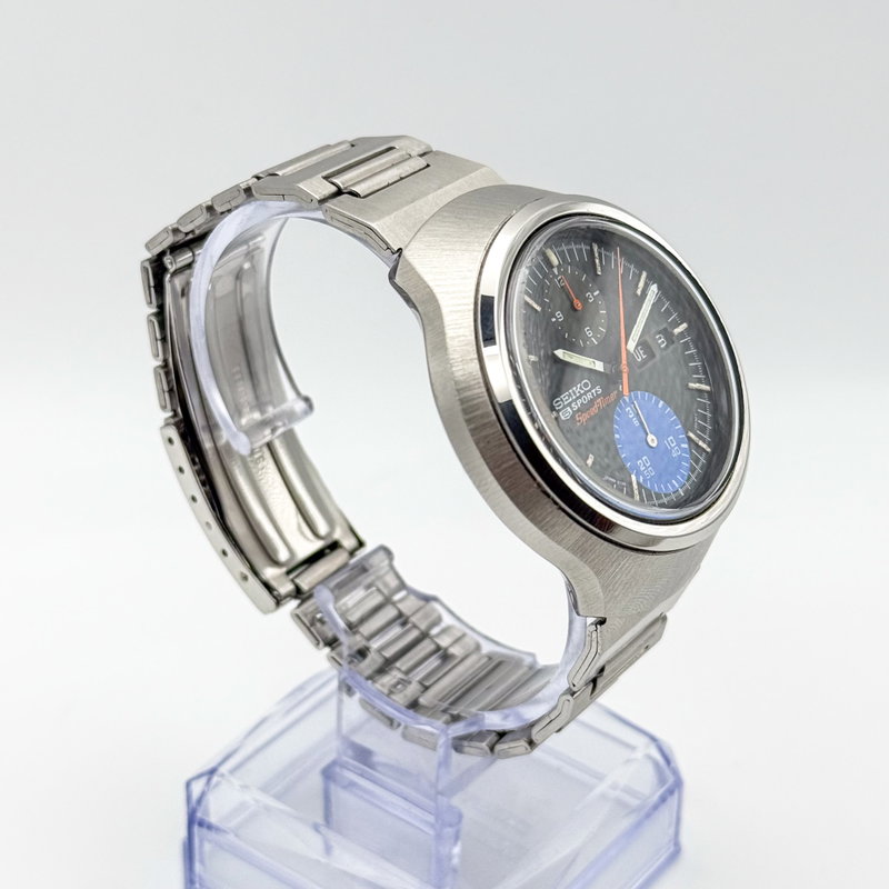 Seiko Seiko - 5 Sports Speed-Timer Chronograph - No reserve price - 6138-0010 - Men - 1970 vintage watch - image 5