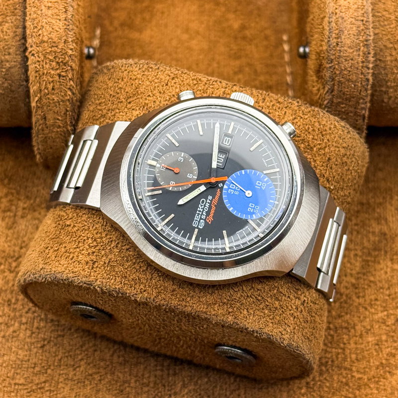 Seiko Seiko - 5 Sports Speed-Timer Chronograph - No reserve price - 6138-0010 - Men - 1970 vintage watch - image 14