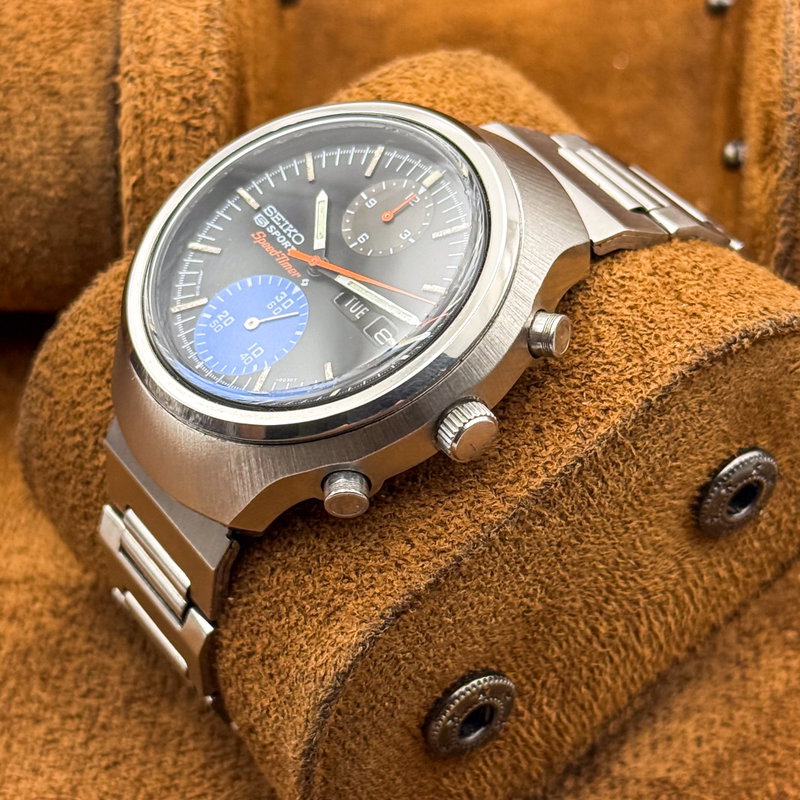 Seiko Seiko - 5 Sports Speed-Timer Chronograph - No reserve price - 6138-0010 - Men - 1970 vintage watch - image 16