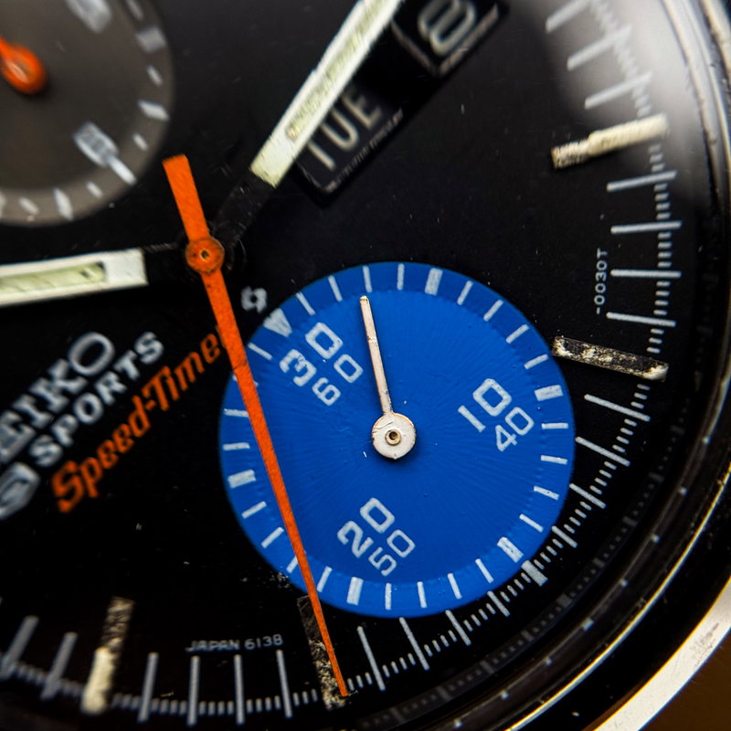 Seiko Seiko - 5 Sports Speed-Timer Chronograph - No reserve price - 6138-0010 - Men - 1970 vintage watch - image 17