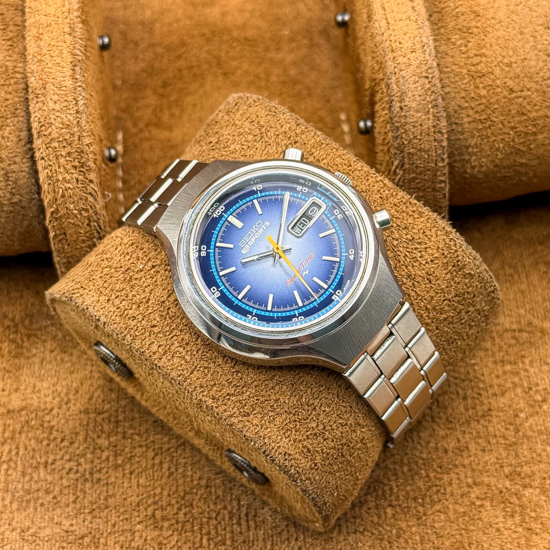 Seiko Seiko - 5 Sports Speed-Timer Chronograph - Sin precio de reserva - 7015-8000 - Hombre - 1970-1979 vintage watch - image 14