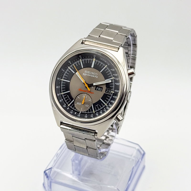 Seiko Seiko - 5 Sports SpeedTimer Chronograph - No reserve price - 6139-7050 - Men - 1972 vintage watch - image 8