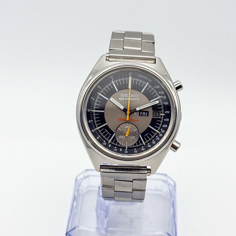 Seiko Seiko - 5 Sports SpeedTimer Chronograph - No reserve price - 6139-7050 - Men - 1972 vintage watch - image 10