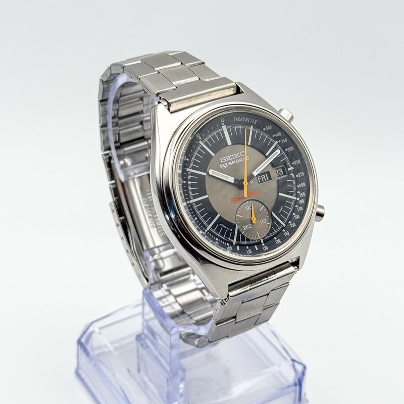 Seiko Seiko - 5 Sports SpeedTimer Chronograph - No reserve price - 6139-7050 - Men - 1972 vintage watch - image 11