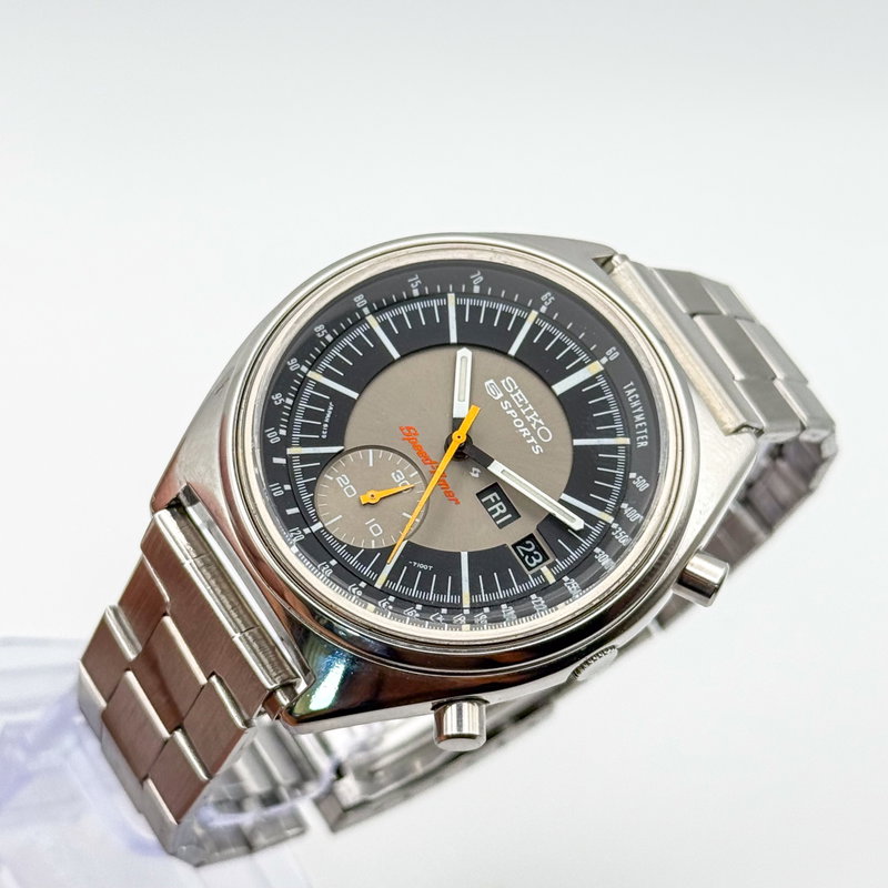 Seiko Seiko - 5 Sports SpeedTimer Chronograph - No reserve price - 6139-7050 - Men - 1972 vintage watch - image 16