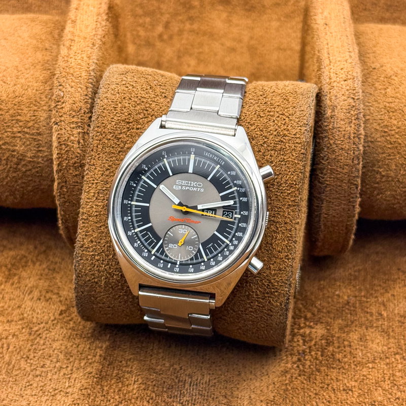 Seiko Seiko - 5 Sports SpeedTimer Chronograph - No reserve price - 6139-7050 - Men - 1972 vintage watch - image 17